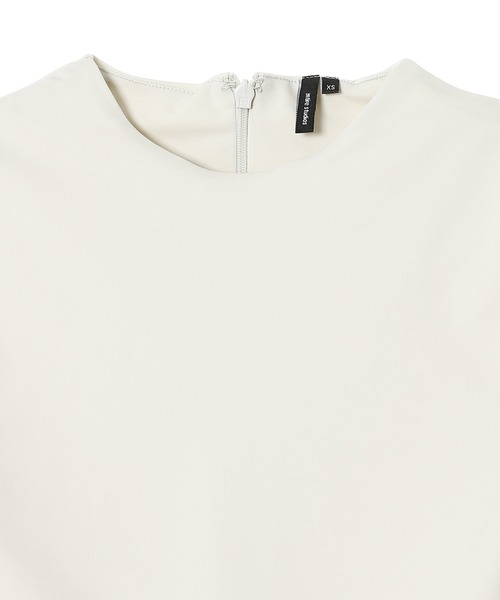 entire studios(エンタイアスタジオ)の「Entire Studios LS BODYSUIT - NYLON SPANDEX RI - ES2357RI(Tシャツ/カットソー・レディース・ホワイト・X-SMALL)」の3枚目の写真