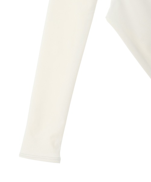 entire studios(エンタイアスタジオ)の「Entire Studios LS BODYSUIT - NYLON SPANDEX RI - ES2357RI(Tシャツ/カットソー・レディース・ホワイト・X-SMALL)」の5枚目の写真