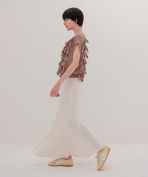 DRESSLAVE（ドレスレイブ）の「monster ribbon knit(モンスターリボンニット)（ニット/セーター・レディース・ブラック/ベージュ・38）」の22枚目の写真