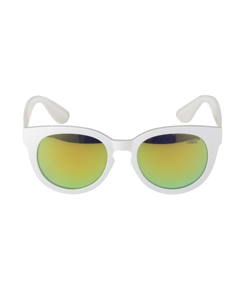 Fretzel TR Glossy White / Yellow Mirror Lens