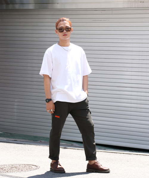 SAINTCREW(セントクルー)の「ツイルコットンセミワイドカーゴパンツ CS-301C カーキ(その他パンツ・メンズ・その他・X-LARGE/LARGE/MEDIUM/SMALL)」の6枚目の写真