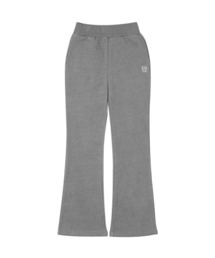 エッセンシャルブーツカットスウェットパンツグレー