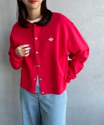 DANTON（ダントン）の「[DANTON/ダントン] ドットボタン クルーネックスウェットカーディガン（カーディガン/ボレロ）」