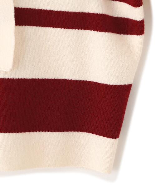 JILL by JILL STUART（ジルバイジルスチュアート）の「◇セーラーカラーニット（ニット/セーター・レディース・グレー系その他/ホワイト系その他/レッド系その他・FREE）」の5枚目の写真