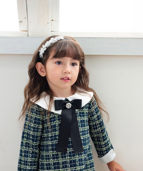 Rora（ローラ）の「スノーフラワー カチューシャ（カチューシャ・キッズ・ホワイト・FREE）」の6枚目の写真