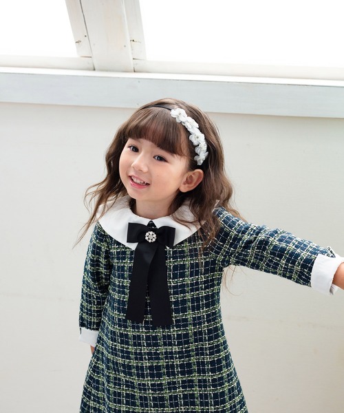 Rora（ローラ）の「スノーフラワー カチューシャ（カチューシャ・キッズ・ホワイト・FREE）」の7枚目の写真