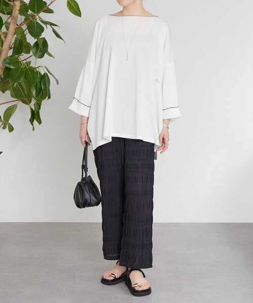 BEARDSLEY（ビアズリー）の「《2/12(木)12：00予約開始》トゥリングサンダル（サンダル・レディース・ホワイト/ブラック・36/37/38）」の17枚目の写真