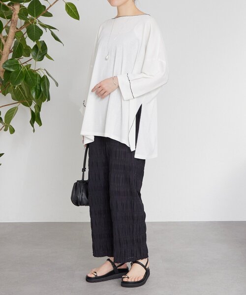 BEARDSLEY（ビアズリー）の「《2/12(木)12：00予約開始》トゥリングサンダル（サンダル・レディース・ホワイト/ブラック・36/37/38）」の18枚目の写真