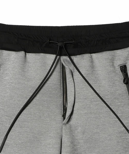 onegravity（ワングラビティ）の「onegravity / ダブルトリコットテーパードジョグパンツ（スウェットパンツ・メンズ・グレー/ブラック・MEDIUM/SMALL/LARGE）」の4枚目の写真