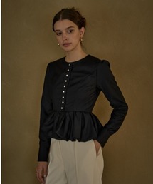 ERADIE（エラディエ）の「Bloom Pepulum Top  バルーンペプラムトップ（シャツ/ブラウス）」