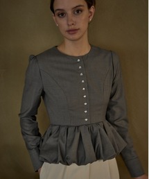 ERADIE（エラディエ）の「Bloom Pepulum Top  バルーンペプラムトップ（シャツ/ブラウス）」