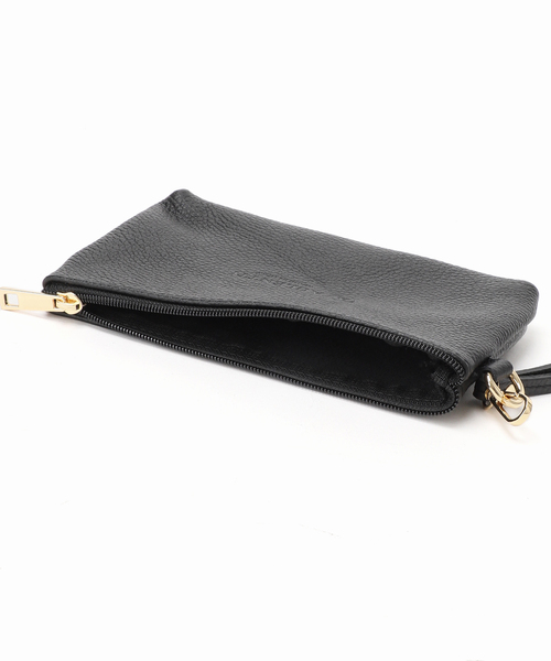 FRAMeWORK（フレームワーク）の「AULENTTI/オウレンティ ONE HANDLE TOTE WITH POACH（トートバッグ・レディース・ベージュ/ブラック・FREE）」の10枚目の写真