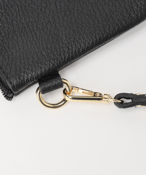 FRAMeWORK（フレームワーク）の「AULENTTI/オウレンティ ONE HANDLE TOTE WITH POACH（トートバッグ・レディース・ベージュ/ブラック・FREE）」の9枚目の写真