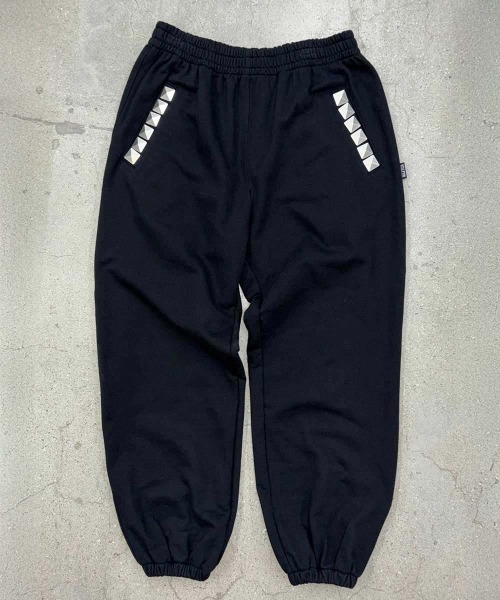 SCULPTOR(スカルプター)の「Napoleon Stud Sweatpants(スウェットパンツ・レディース・エメラルドブルー/グレー/ブラック・MEDIUM/SMALL)」の21枚目の写真