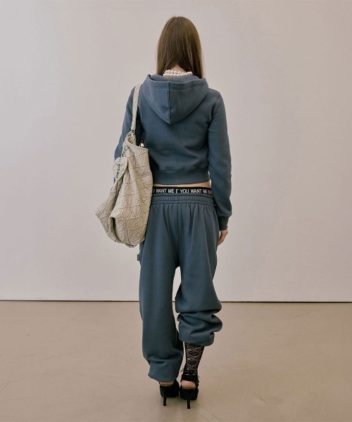 SCULPTOR(スカルプター)の「Napoleon Stud Sweatpants(スウェットパンツ・レディース・エメラルドブルー/グレー/ブラック・MEDIUM/SMALL)」の7枚目の写真