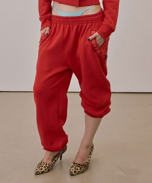 SCULPTOR(スカルプター)の「Napoleon Stud Sweatpants(スウェットパンツ・レディース・エメラルドブルー/グレー/ブラック・MEDIUM/SMALL)」の15枚目の写真