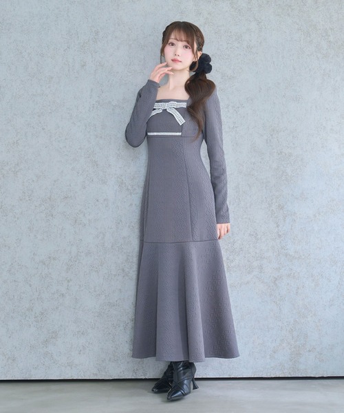 Rose Muse（ロゼミューズ）の「Fur chouchou（シュシュ・レディース・ピンク/ブラック・FREE）」の3枚目の写真