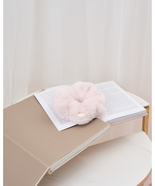 Rose Muse（ロゼミューズ）の「Fur chouchou（シュシュ・レディース・ピンク/ブラック・FREE）」の8枚目の写真