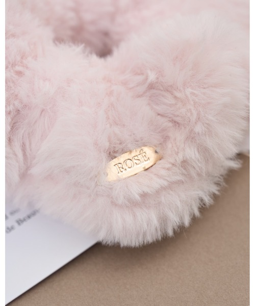 Rose Muse（ロゼミューズ）の「Fur chouchou（シュシュ・レディース・ピンク/ブラック・FREE）」の9枚目の写真
