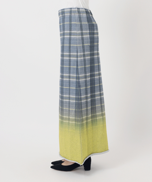 Oriens JOURNAL STANDARD（オリエンス ジャーナルスタンダード）の「チェックグラディエントスカート（スカート・レディース・イエロー/ブルー系その他・FREE）」の22枚目の写真