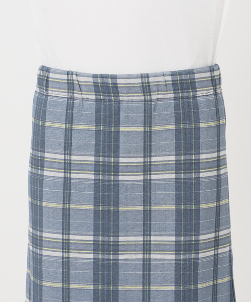 Oriens JOURNAL STANDARD（オリエンス ジャーナルスタンダード）の「チェックグラディエントスカート（スカート・レディース・イエロー/ブルー系その他・FREE）」の13枚目の写真