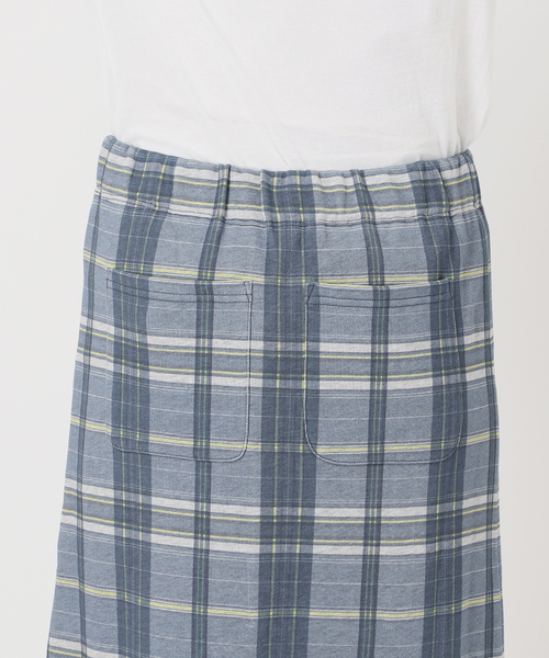 Oriens JOURNAL STANDARD（オリエンス ジャーナルスタンダード）の「チェックグラディエントスカート（スカート・レディース・イエロー/ブルー系その他・FREE）」の14枚目の写真
