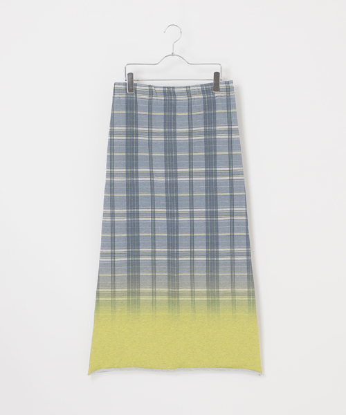 Oriens JOURNAL STANDARD（オリエンス ジャーナルスタンダード）の「チェックグラディエントスカート（スカート・レディース・イエロー/ブルー系その他・FREE）」の9枚目の写真