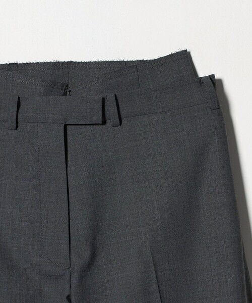 H BEAUTY&YOUTH UNITED ARROWS(エイチビューティーアンドユースユナイテッドアローズ)の「<H>レイヤード トラウザーズ(その他パンツ・レディース・ダークグレー/ブラック・S/M)」の18枚目の写真