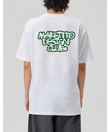 MAKEITTO（メイキット）の「[DESIGN CLUB] CREW NECK TEE_WHITE（Tシャツ/カットソー）」
