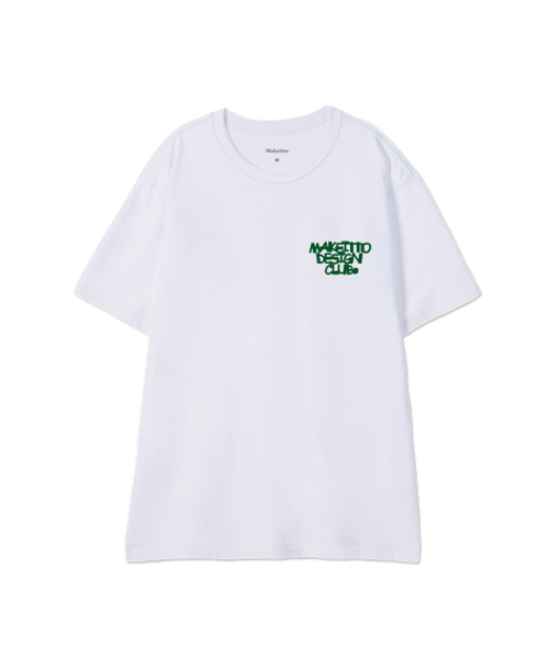 MAKEITTO（メイキット）の「[DESIGN CLUB] CREW NECK TEE_WHITE（Tシャツ/カットソー・メンズ・その他・MEDIUM/LARGE/X-LARGE/XX-LARGE）」の2枚目の写真