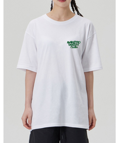 MAKEITTO（メイキット）の「[DESIGN CLUB] CREW NECK TEE_WHITE（Tシャツ/カットソー・メンズ・その他・MEDIUM/LARGE/X-LARGE/XX-LARGE）」の5枚目の写真