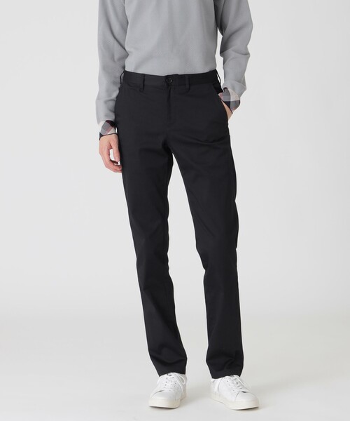 BLACK LABEL CRESTBRIDGE(ブラックレーベル・クレストブリッジ)の「ストレッチソフトサテントラウザーズ(その他パンツ・メンズ・ベージュ系その他3/ブラック/グレー系その他・S/XL/L/M)」の2枚目の写真