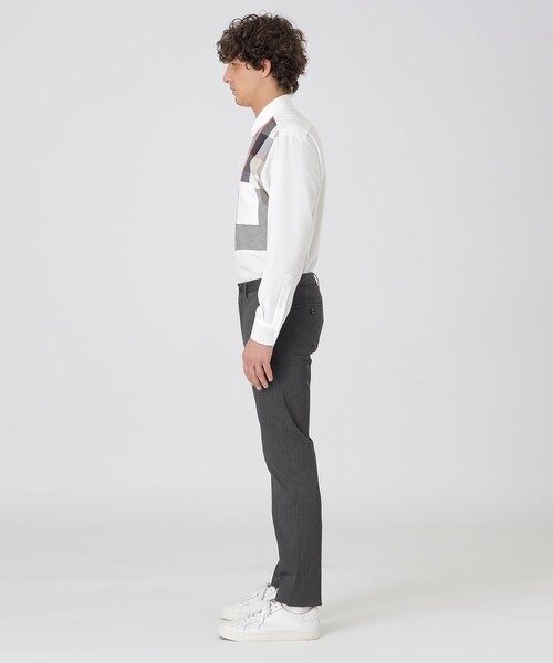 BLACK LABEL CRESTBRIDGE(ブラックレーベル・クレストブリッジ)の「ストレッチソフトサテントラウザーズ(その他パンツ・メンズ・ベージュ系その他3/ブラック/グレー系その他・S/XL/L/M)」の5枚目の写真