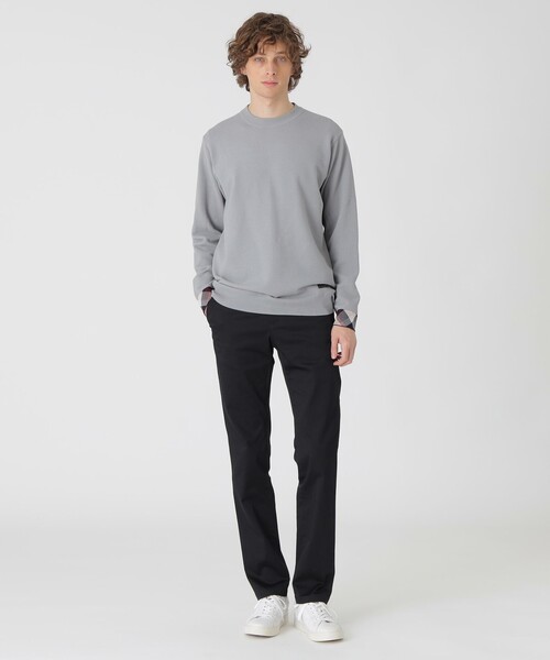 BLACK LABEL CRESTBRIDGE(ブラックレーベル・クレストブリッジ)の「ストレッチソフトサテントラウザーズ(その他パンツ・メンズ・ベージュ系その他3/ブラック/グレー系その他・S/XL/L/M)」の12枚目の写真
