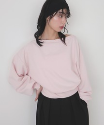 LIAN | オフショルスウェットプルオーバー(スウェット)