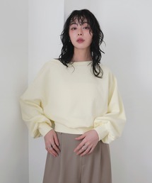 LIAN（リアン）の「オフショルスウェットプルオーバー（スウェット）」