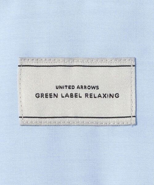green label relaxing(グリーンレーベルリラクシング)の「コットン ソリッド タブカラー ドレスシャツ -イージーアイロン-(ビジネスシャツ・メンズ・ライトブルー/ナチュラル・38cm/43cm/42cm/39cm/37cm/40cm/41cm)」の20枚目の写真