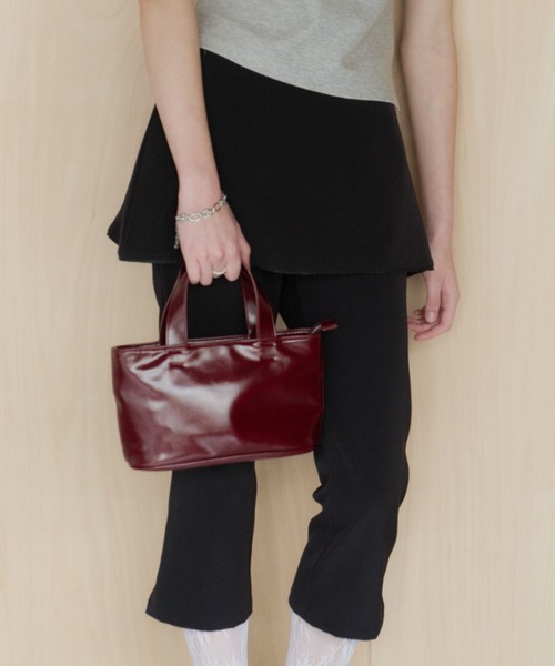 GIUNON（ジウノン）の「layerd frill capri pants / レイヤードフリルカプリパンツ（その他パンツ・レディース・ブラック・0/1）」の11枚目の写真