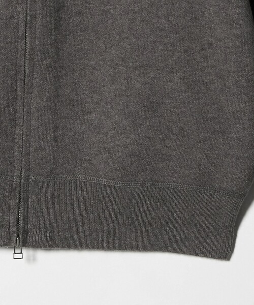 A DAY IN THE LIFE UNITED ARROWS(アデイインザライフユナイテッドアローズ)の「ジャガードニット ダブルジップ パーカー2 ‐ウォッシャブル‐ <A DAY IN THE LIFE>(パーカー・レディース・グレー系/ナチュラル/ネイビー・FREE)」の7枚目の写真