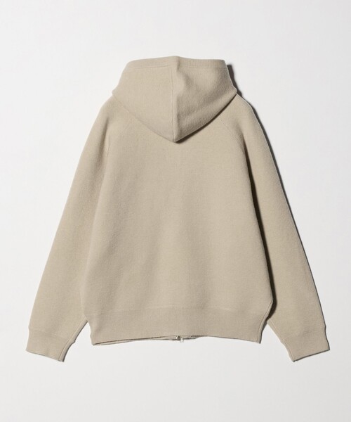 A DAY IN THE LIFE UNITED ARROWS(アデイインザライフユナイテッドアローズ)の「ジャガードニット ダブルジップ パーカー2 ‐ウォッシャブル‐ <A DAY IN THE LIFE>(パーカー・レディース・グレー系/ナチュラル/ネイビー・FREE)」の10枚目の写真