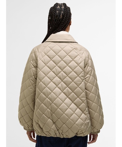 Barbour（バブアー）の「Laoise キルティングジャケット（その他アウター・レディース・ベージュ/ネイビー・8/10）」の5枚目の写真