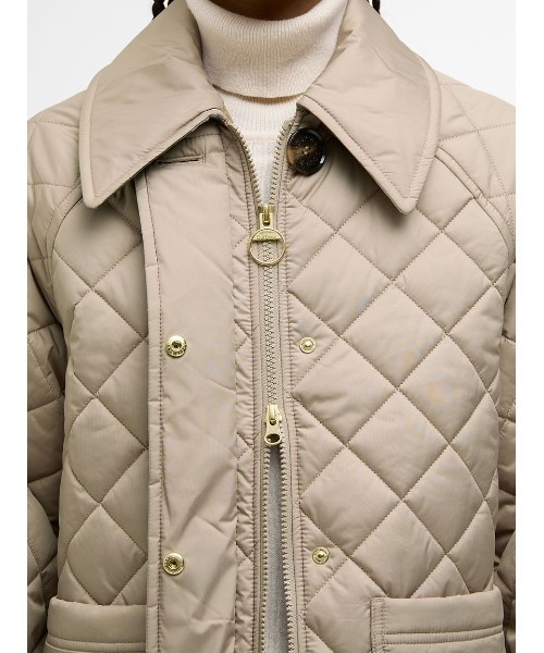 Barbour（バブアー）の「Laoise キルティングジャケット（その他アウター・レディース・ベージュ/ネイビー・8/10）」の7枚目の写真
