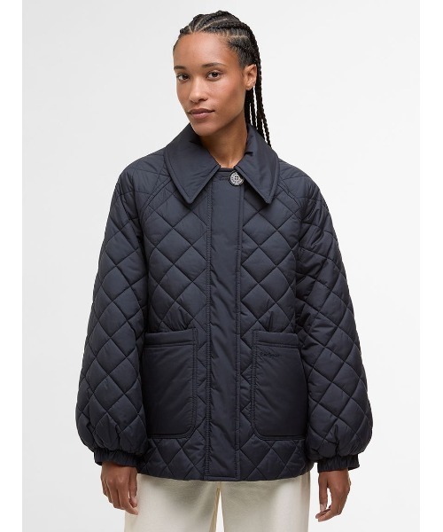 Barbour（バブアー）の「Laoise キルティングジャケット（その他アウター・レディース・ベージュ/ネイビー・8/10）」の10枚目の写真