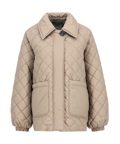 Barbour（バブアー）の「Laoise キルティングジャケット（その他アウター・レディース・ベージュ/ネイビー・8/10）」の15枚目の写真