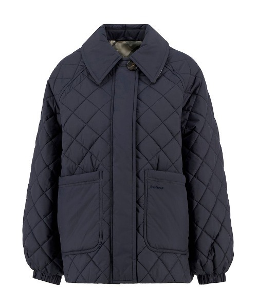 Barbour（バブアー）の「Laoise キルティングジャケット（その他アウター・レディース・ベージュ/ネイビー・8/10）」の18枚目の写真