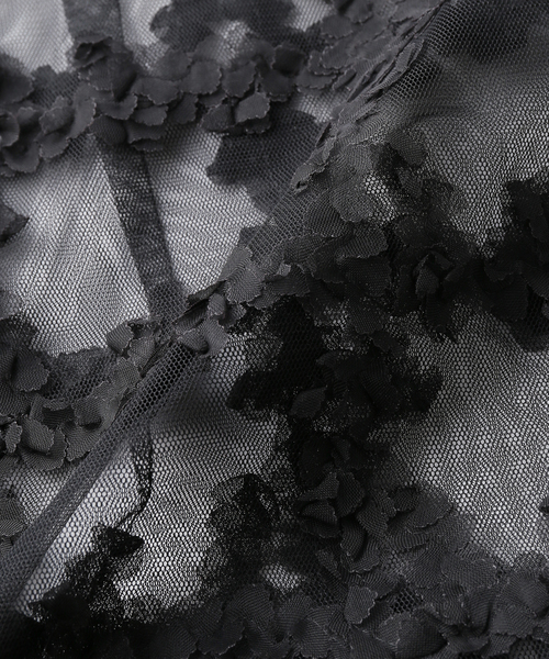 BAUM UND PFERDGARTEN(バウムウンドヘルガーデン)の「BAUM UND PFERDGARTEN/バウム ウンド ヘルガーデン fancy organza ドレス(ワンピース・レディース・ブラック・FREE)」の11枚目の写真