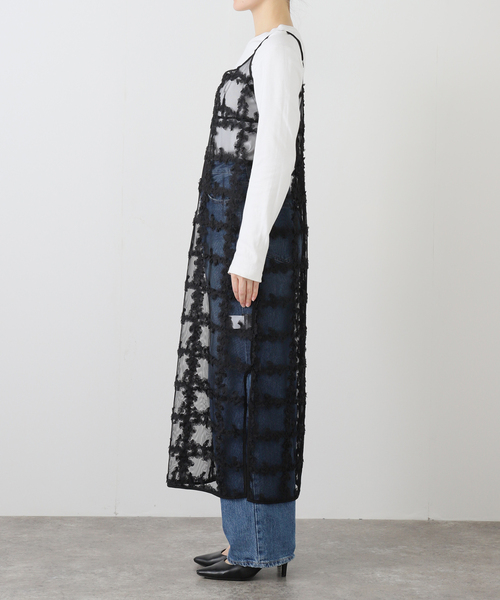 BAUM UND PFERDGARTEN(バウムウンドヘルガーデン)の「BAUM UND PFERDGARTEN/バウム ウンド ヘルガーデン fancy organza ドレス(ワンピース・レディース・ブラック・FREE)」の13枚目の写真