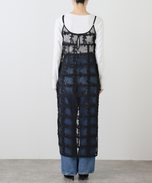 BAUM UND PFERDGARTEN(バウムウンドヘルガーデン)の「BAUM UND PFERDGARTEN/バウム ウンド ヘルガーデン fancy organza ドレス(ワンピース・レディース・ブラック・FREE)」の14枚目の写真