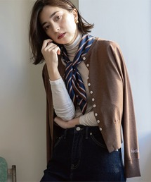 OPAQUE.CLIP（オペークドットクリップ）の「多ボタン 袖口刺繍クルーネックカーディガン（カーディガン/ボレロ）」