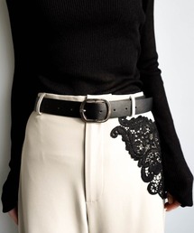 sahara（サハラ）の「Basic Leather Belt/ベーシックレザーベルト（ベルト）」